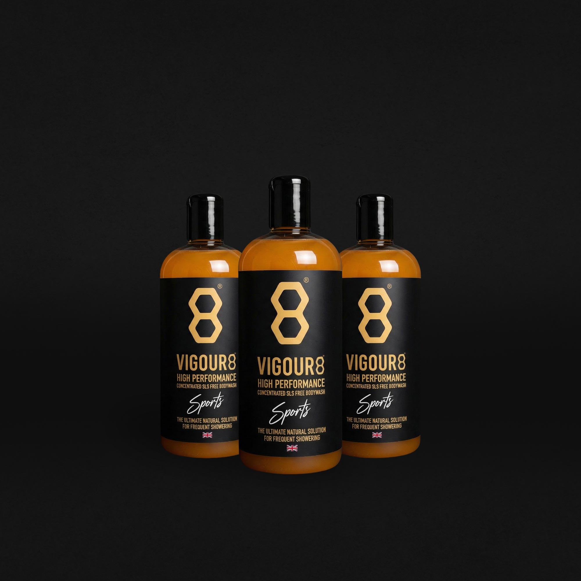 VIGOUR8 SPORTS, SLS FREE LUXURY BODYWASH