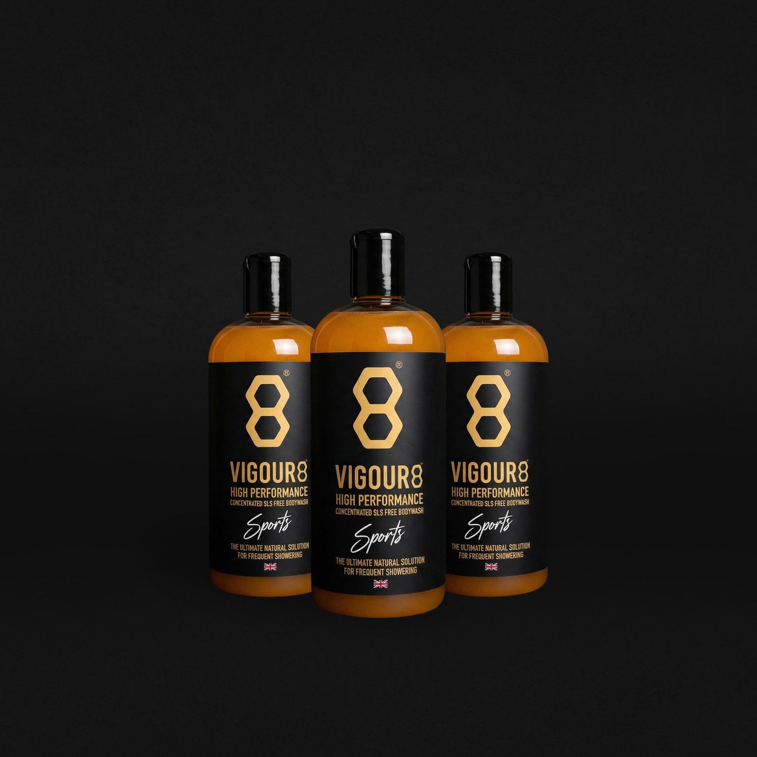 VIGOUR8 SPORTS, SLS FREE LUXURY BODYWASH