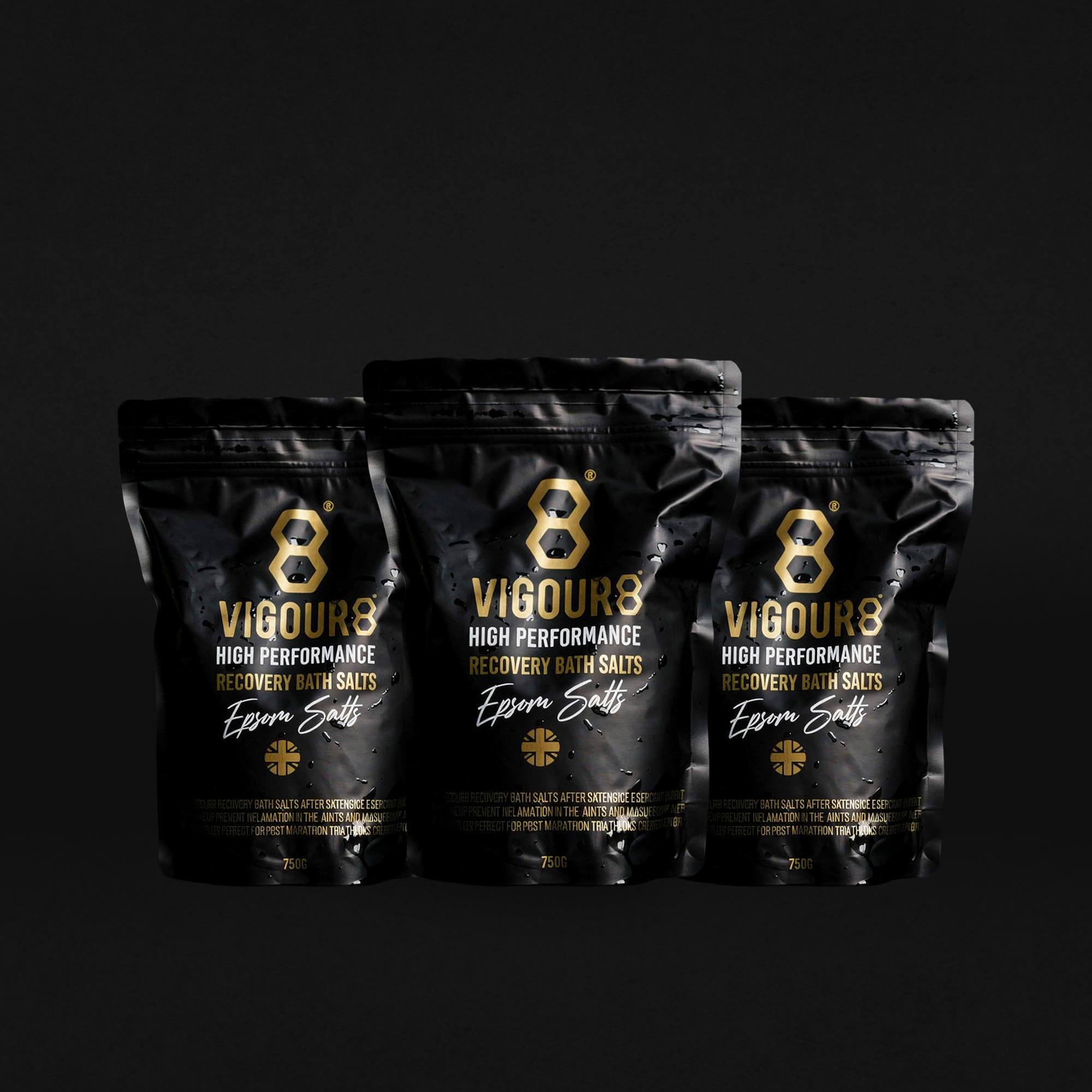 HIGH PERFORMANCE RECOVERY BATH SALTS 3 X 750grams