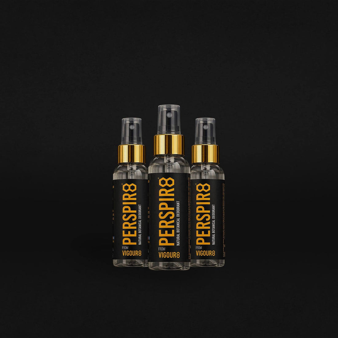 3 X PERSPIR8 NATURAL BOTANICAL DEODORANTS
