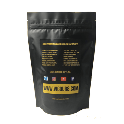 HIGH PERFORMANCE RECOVERY BATH SALTS 3 X 750grams